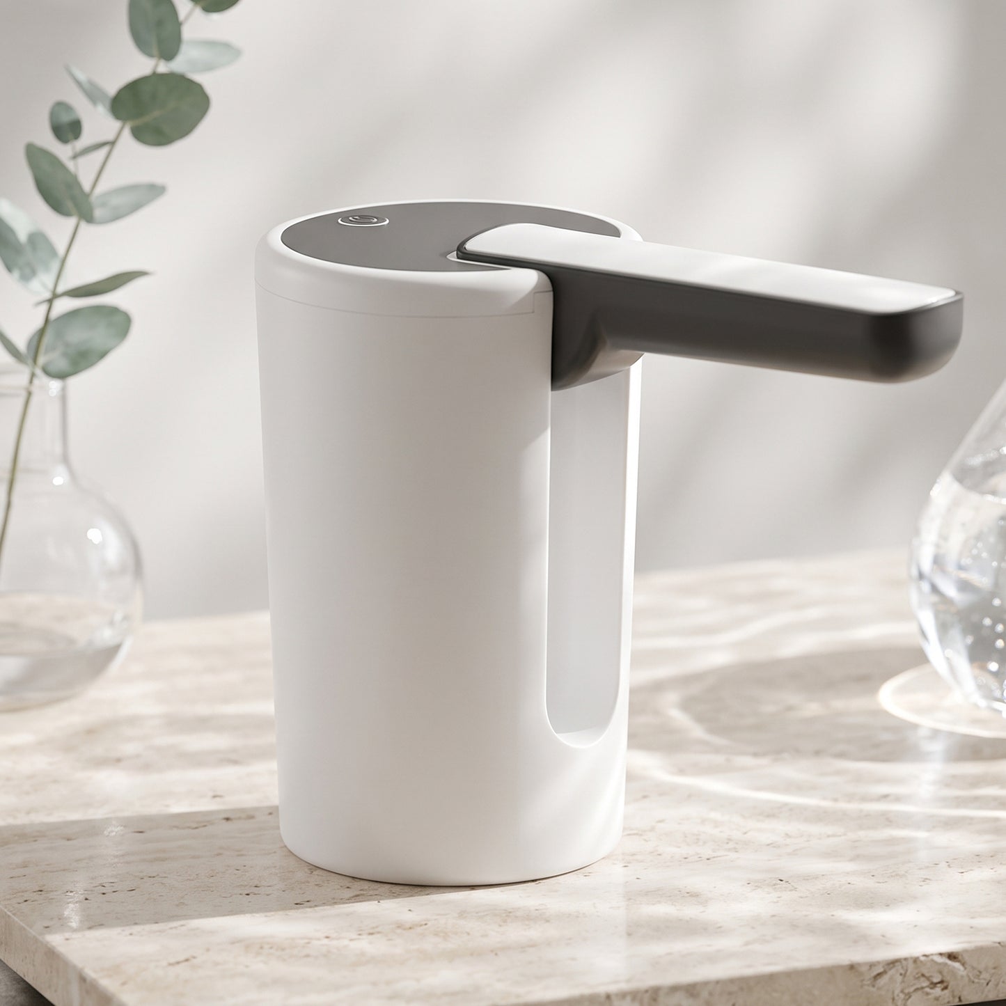 Usb Rechargeable Electric Water Dispenser Pump With Remote (1 Pc)
